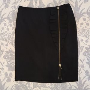 Banana Republic black pencil skirt